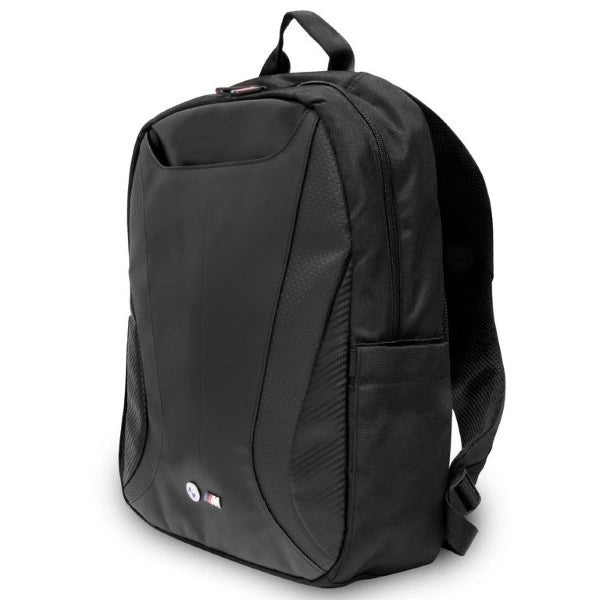 BMW Carbon&amp;Leather Tricolor backpack for a 16&quot; laptop - black_1