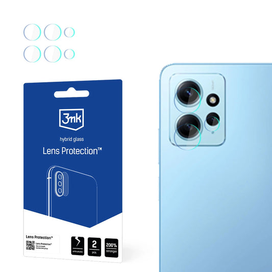 Camera glass for Xiaomi Redmi Note 12 7H for 3mk Lens Protection series lens_0