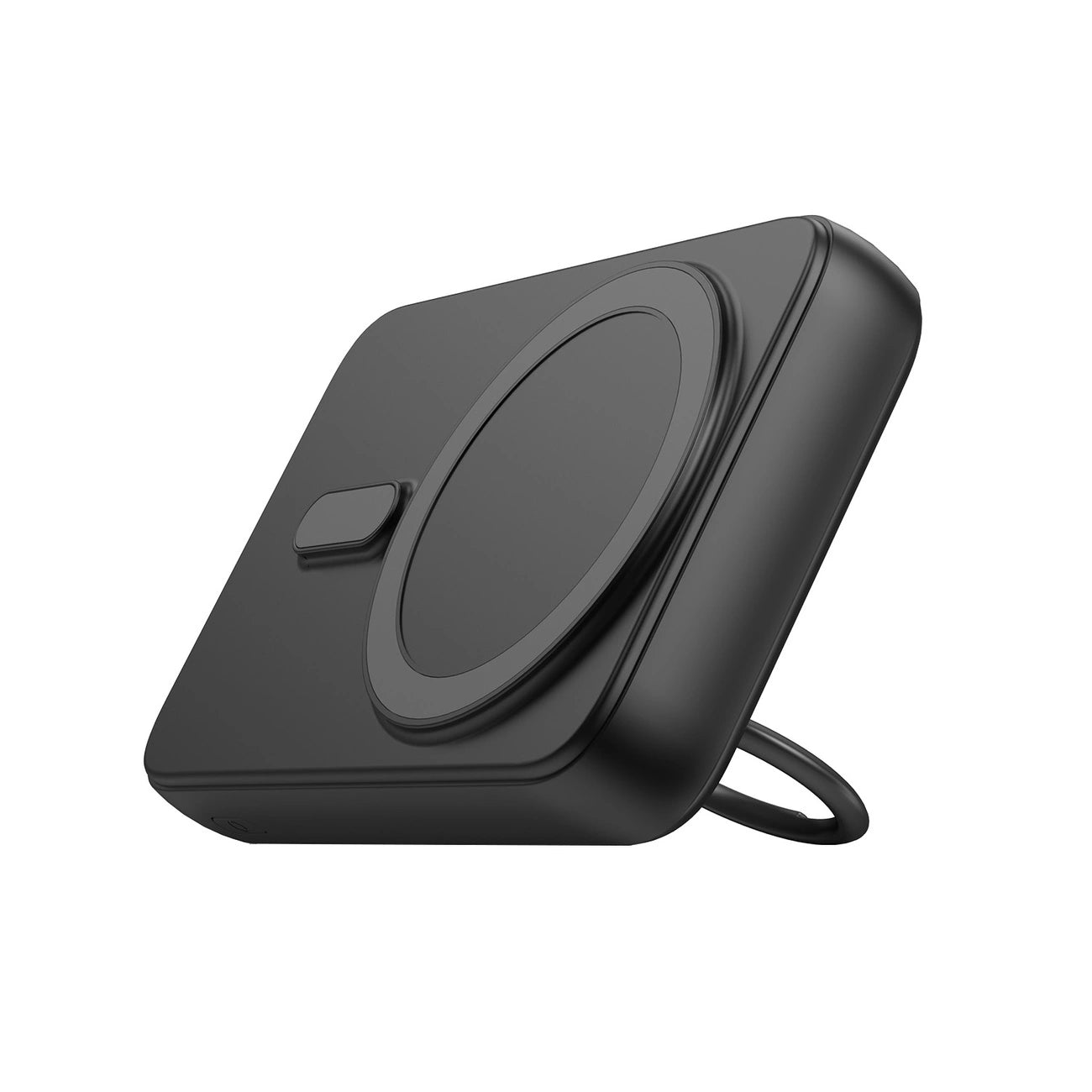 Wireless powerbank 10000mAh Joyroom JR-W050 20W MagSafe with ring and stand - black_1