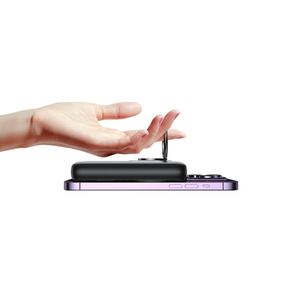 Wireless powerbank 10000mAh Joyroom JR-W050 20W MagSafe with ring and stand - black_6