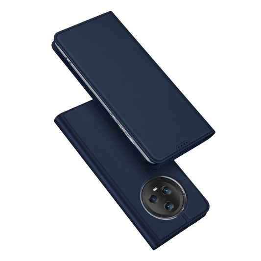 Dux Ducis Skin Pro Case for Honor Magic5 Flip Card Wallet Stand Blue_0