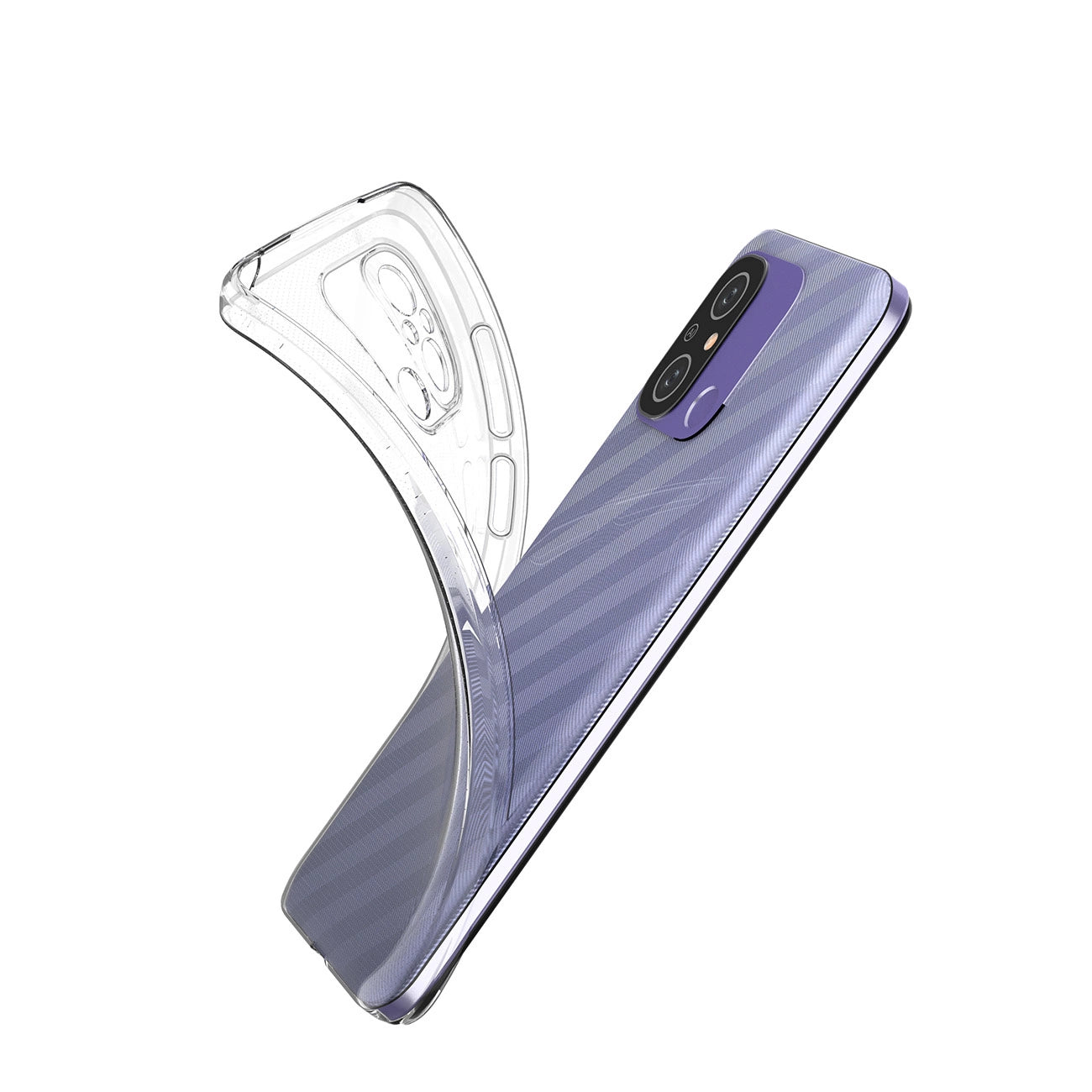 Ultra Clear 0.5mm Case for Xiaomi Redmi 11A / Poco C55 / Redmi 12C Thin Cover Transparent_1