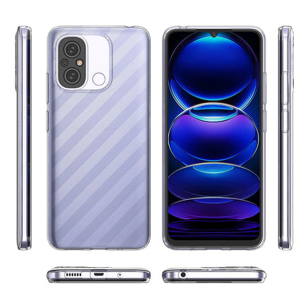 Ultra Clear 0.5mm Case for Xiaomi Redmi 11A / Poco C55 / Redmi 12C Thin Cover Transparent_2