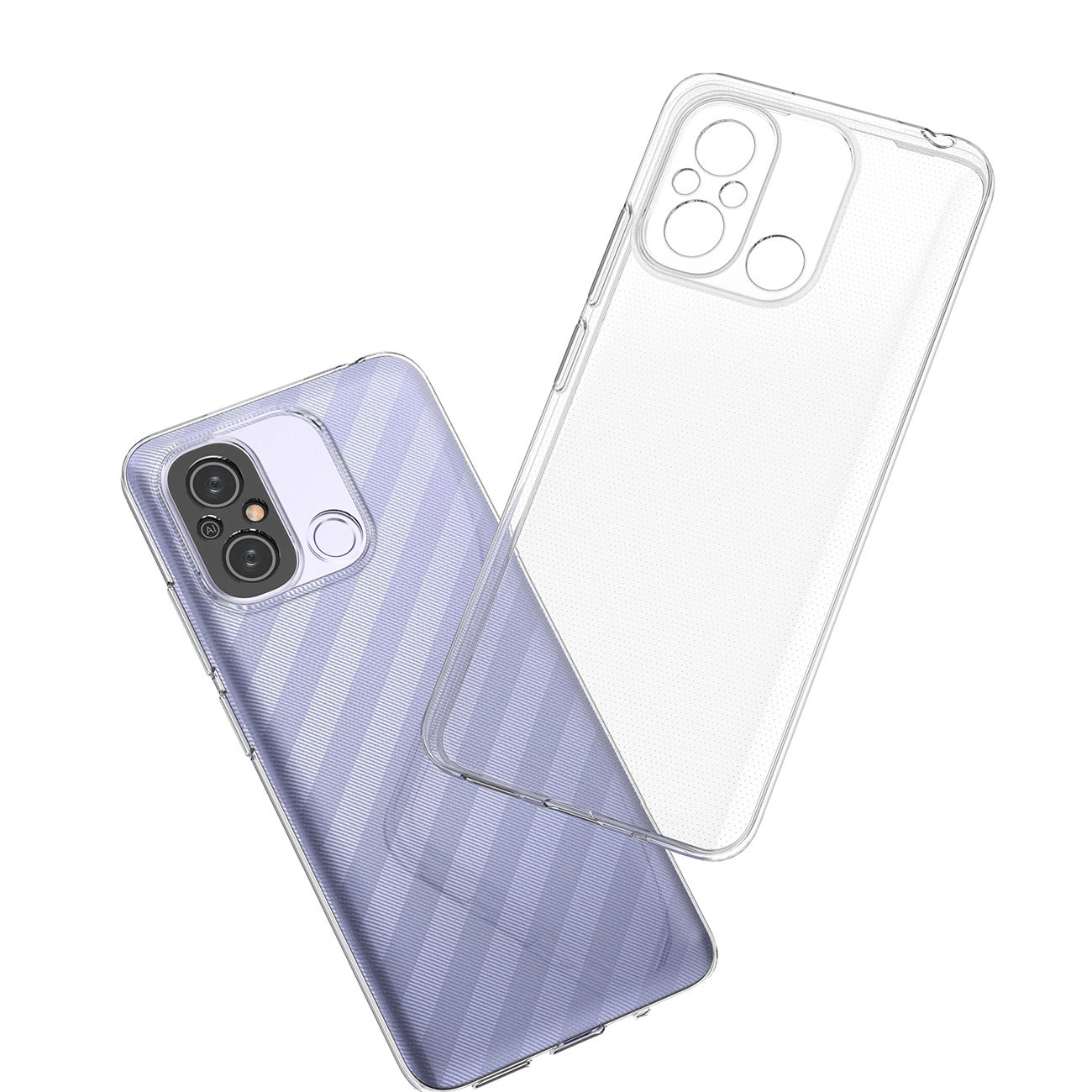 Ultra Clear 0.5mm Case for Xiaomi Redmi 11A / Poco C55 / Redmi 12C Thin Cover Transparent_3