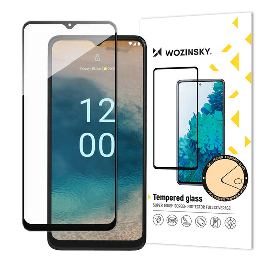 Wozinsky Full Glue Tempered Glass Tempered Glass For Nokia G22 9H Full Screen Cover With Black Frame_0