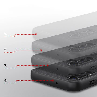 Nillkin Super Frosted Shield Case for Samsung Galaxy A14 5G / Galaxy A14 Phone Cover Black_13