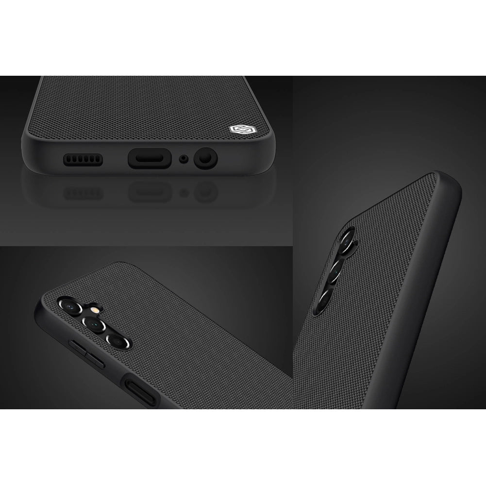 Nillkin Textured Case Case for Samsung Galaxy A14 5G / Galaxy A14 Reinforced Nylon Cover Black_12
