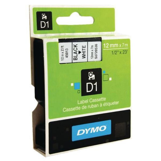 Value Pack Nastri DYMO D1 12mmx7m Nero su Bianco_0