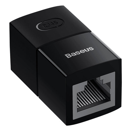 Network coupler Ethernet RJ-45 cable connector Baseus AirJoy Series 10 pcs - black_0