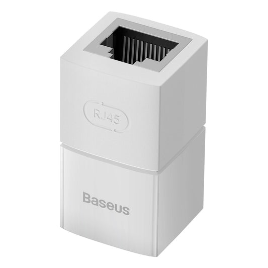 Network coupler Ethernet RJ-45 cable connector Baseus AirJoy Series 10 pcs - white_0