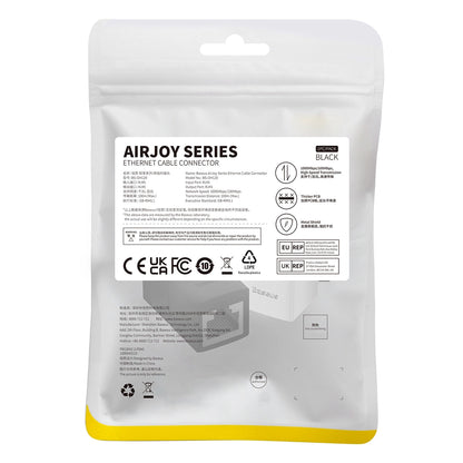 Network connector Baseus AirJoy Series RJ-45 Ethernet cable connector 1 pcs - black_17
