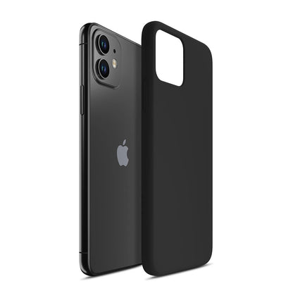 3mk Silicone Case for iPhone 11 - black_6