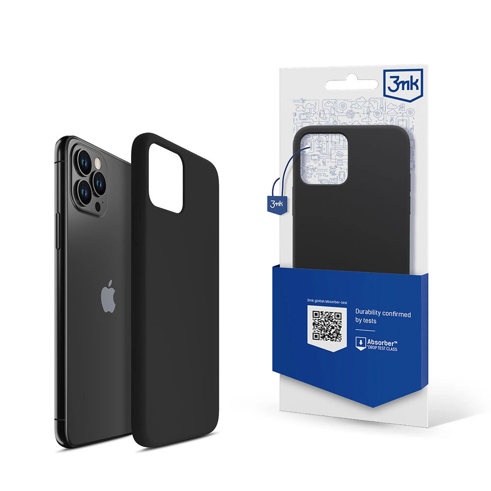 3mk Silicone Case for iPhone 11 Pro Max - black_0