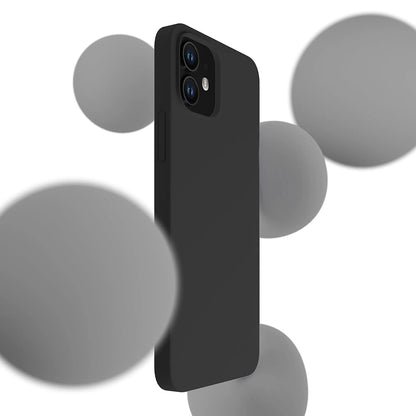3mk Silicone Case for iPhone 12 mini - black_1