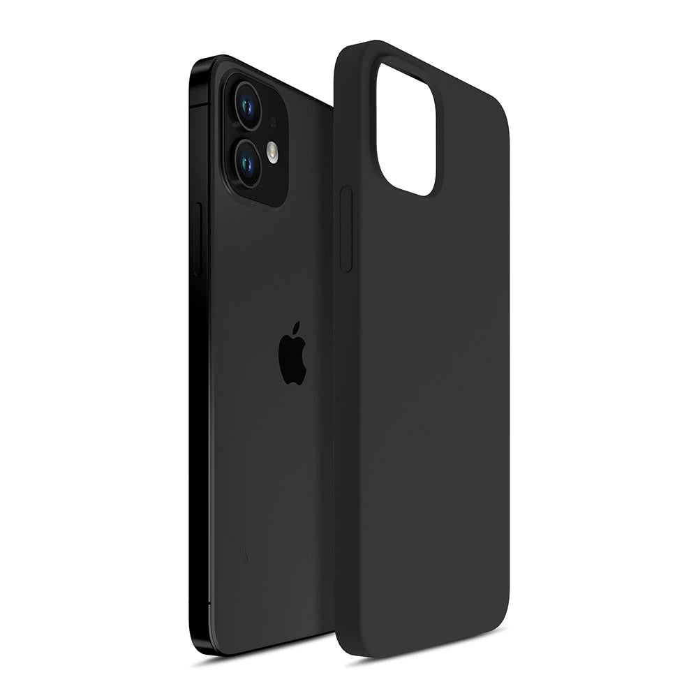3mk Silicone Case for iPhone 12 mini - black_6