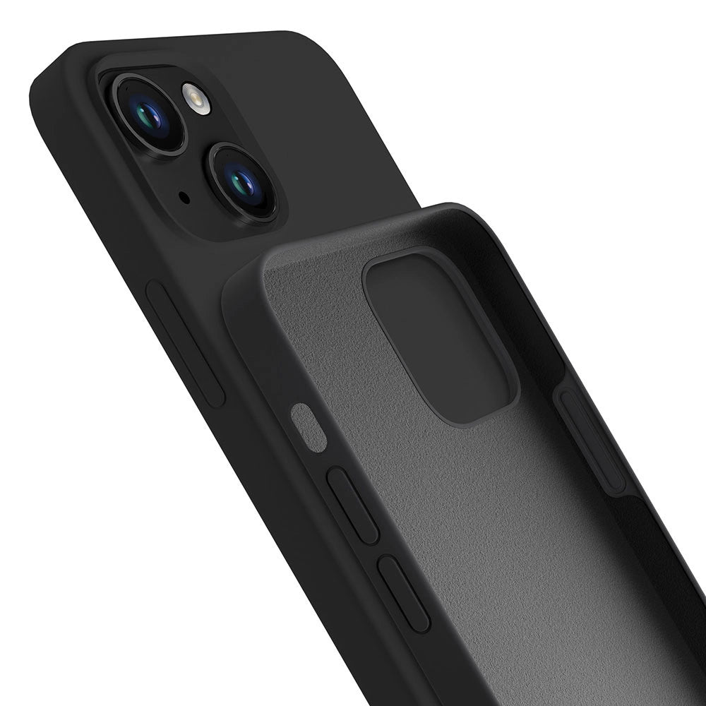 iPhone 13 case from the 3mk Silicone Case series - black_3