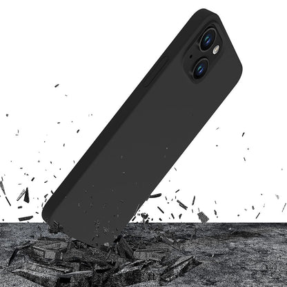 iPhone 14 case from the 3mk Silicone Case series - black_2