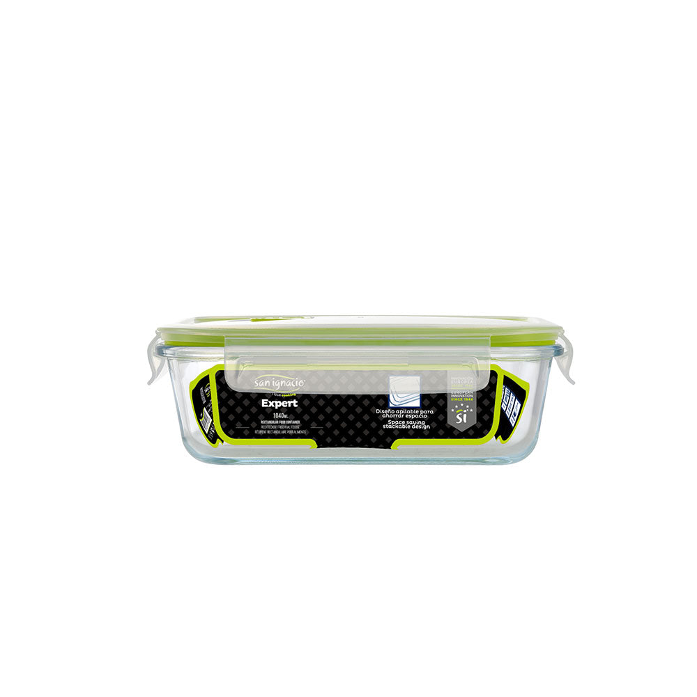 HermÃ©tico retangular 1040ml borosilicato expert sg4702 san ignacio_0