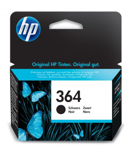HP 364 Black Original Ink Cartridge cartucho de tinta 1 pieza(s) Rendimiento estándar_0