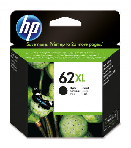 HP 62XL High Yield Black Original Ink Cartridge cartucho de tinta 1 pieza(s) Alto rendimiento (XL)_1