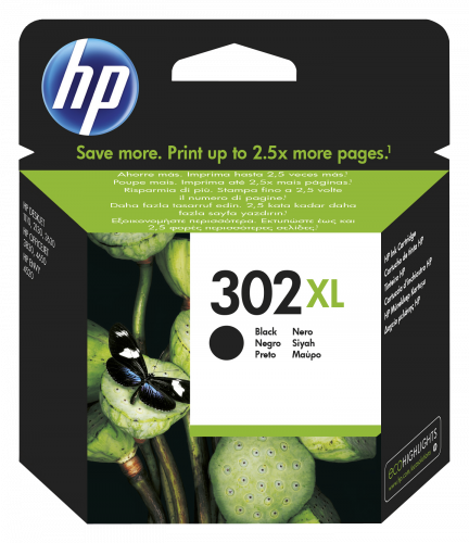 HP 302XL High Yield Black Original Ink Cartridge cartucho de tinta 1 pieza(s) Alto rendimiento (XL)_2