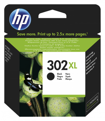 HP 302XL High Yield Black Original Ink Cartridge cartucho de tinta 1 pieza(s) Alto rendimiento (XL)_2