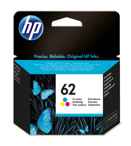 Tinte 3-farbig HP / Nº 62 / Cores Variadas_1