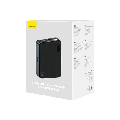 Baseus Super Energy Pro+ Powerbank Jump Starter 1200A - black_8