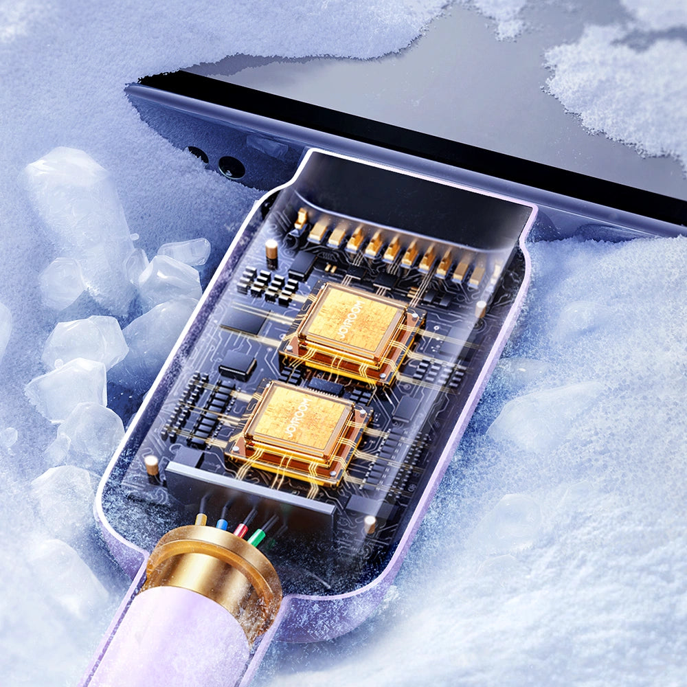 Joyroom Multi-Color Series A14 USB-C / Lightning 20W Cable 1.2 m - Purple_4