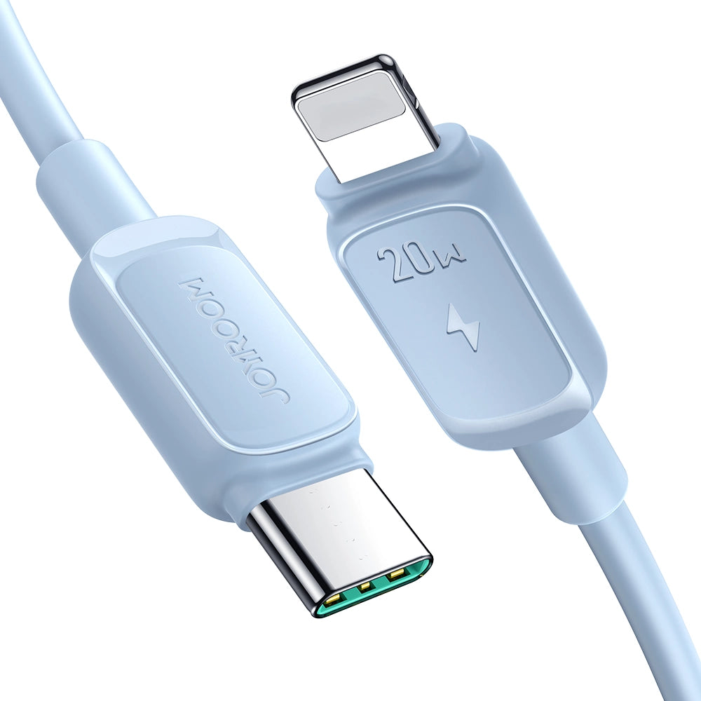 Joyroom Multi-Color Series A14 USB-C / Lightning 20W Cable 1.2 m - Blue_0