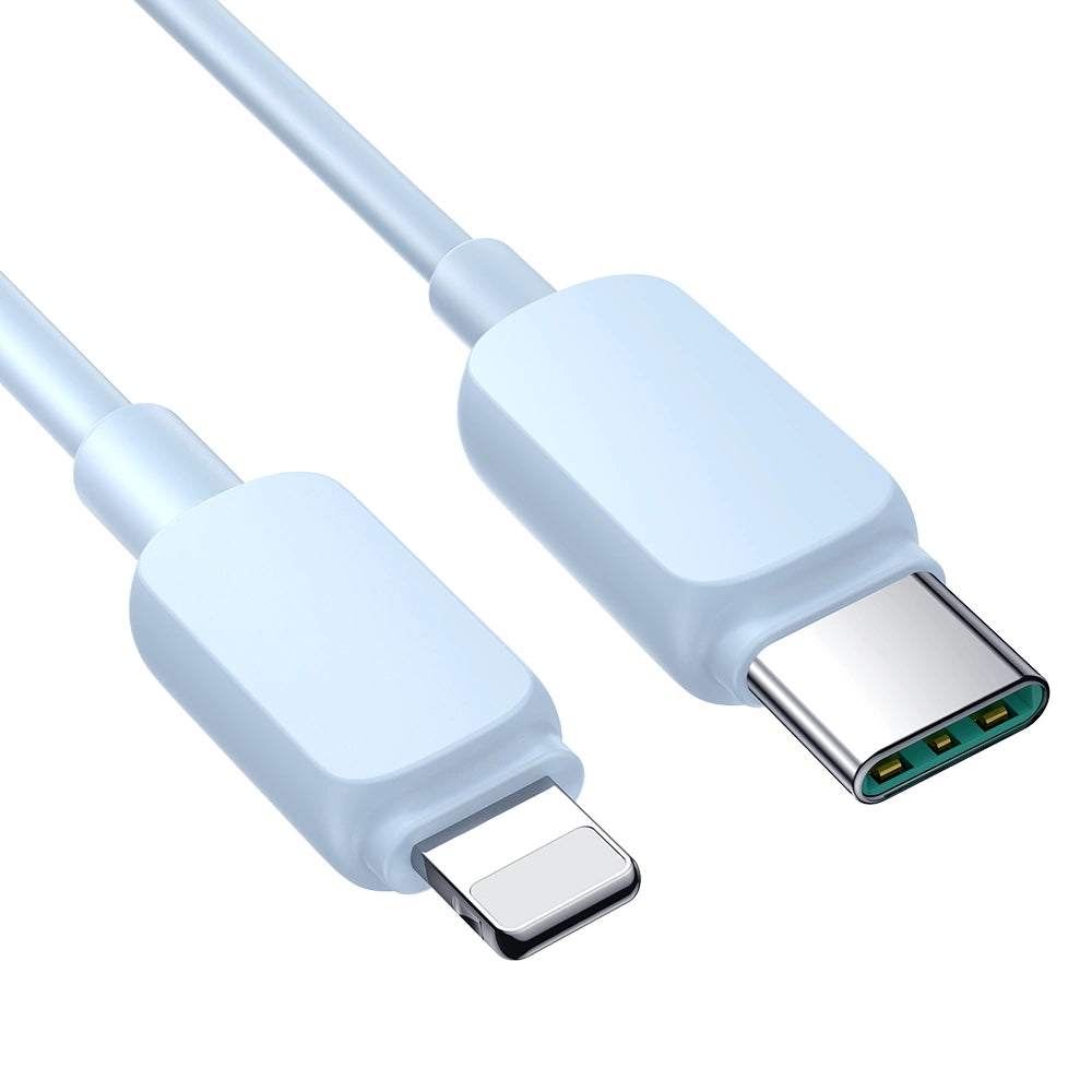 Joyroom Multi-Color Series A14 USB-C / Lightning 20W Cable 1.2 m - Blue_2