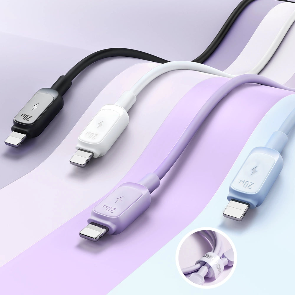 Joyroom Multi-Color Series A14 USB-C / Lightning 20W Cable 1.2 m - Blue_8