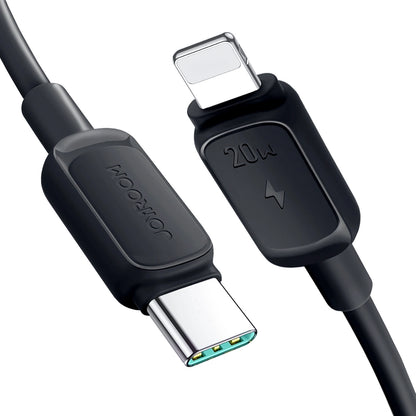 Joyroom Multi-Color Series A14 USB-C/ Lightning Cable 20W 1.2 m - Black_0
