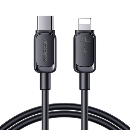 Joyroom Multi-Color Series A14 USB-C/ Lightning Cable 20W 1.2 m - Black_1