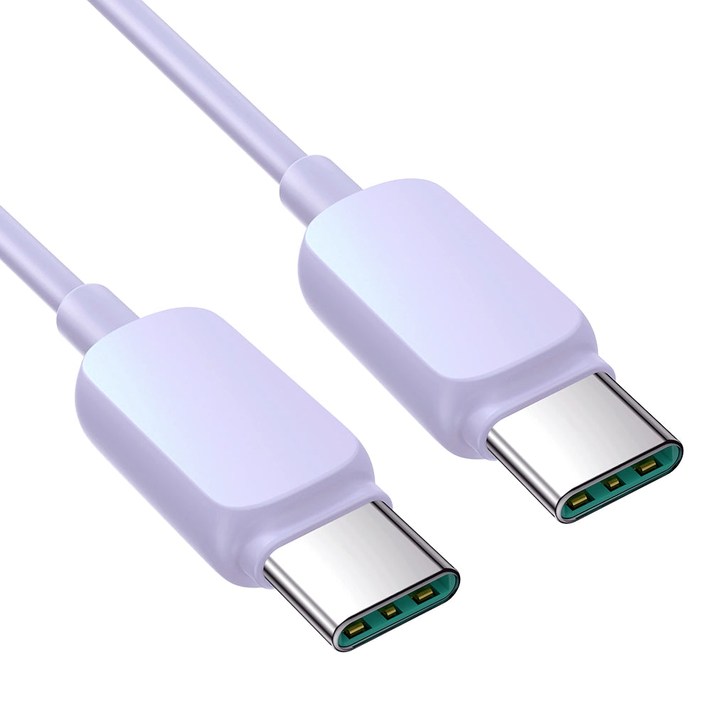 Joyroom Multi-Color Series A14 USB-C / USB-C 100W Cable 1.2m - Purple_2