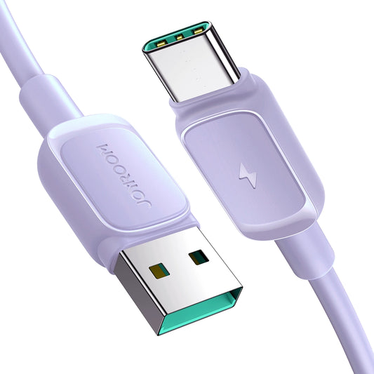 Joyroom Multi-Color Series A14 USB-A / USB-C 3A Cable 1.2m - Purple_0