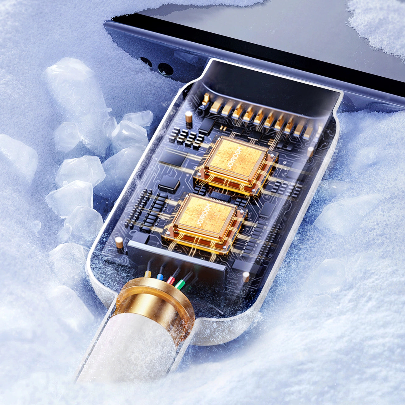 Joyroom Multi-Color Series A14 USB-A / USB-C 3A Cable 1.2m - White_6