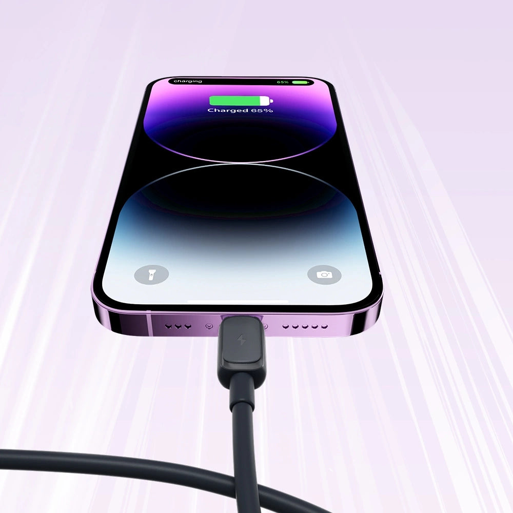 Joyroom Multi-Color Series A14 Lightning / USB-A 2.4A Cable 2 m - Black_10