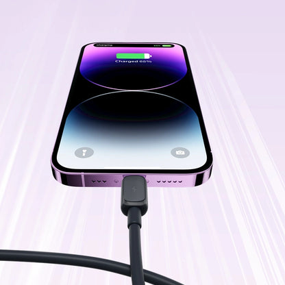 Joyroom Multi-Color Series A14 Lightning / USB-A 2.4A Cable 2 m - Black_10