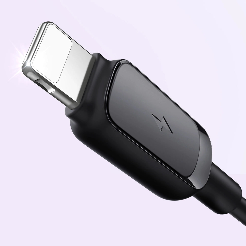 Joyroom Multi-Color Series A14 Lightning / USB-A 2.4A Cable 2 m - Black_7