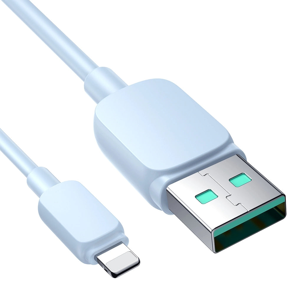 Joyroom Multi-Color Series A14 Lightning / USB-A 2.4A 1.2 m cable - blue_1