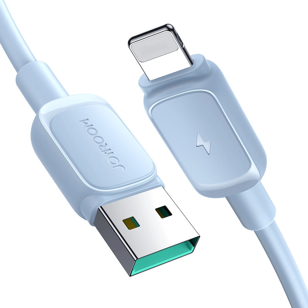 Joyroom Multi-Color Series A14 Lightning / USB-A 2.4A 1.2 m cable - blue_0