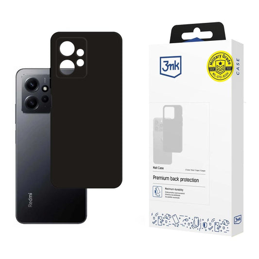 Case for Xiaomi Redmi Note 12 from the 3mk series Matt Case - black_0