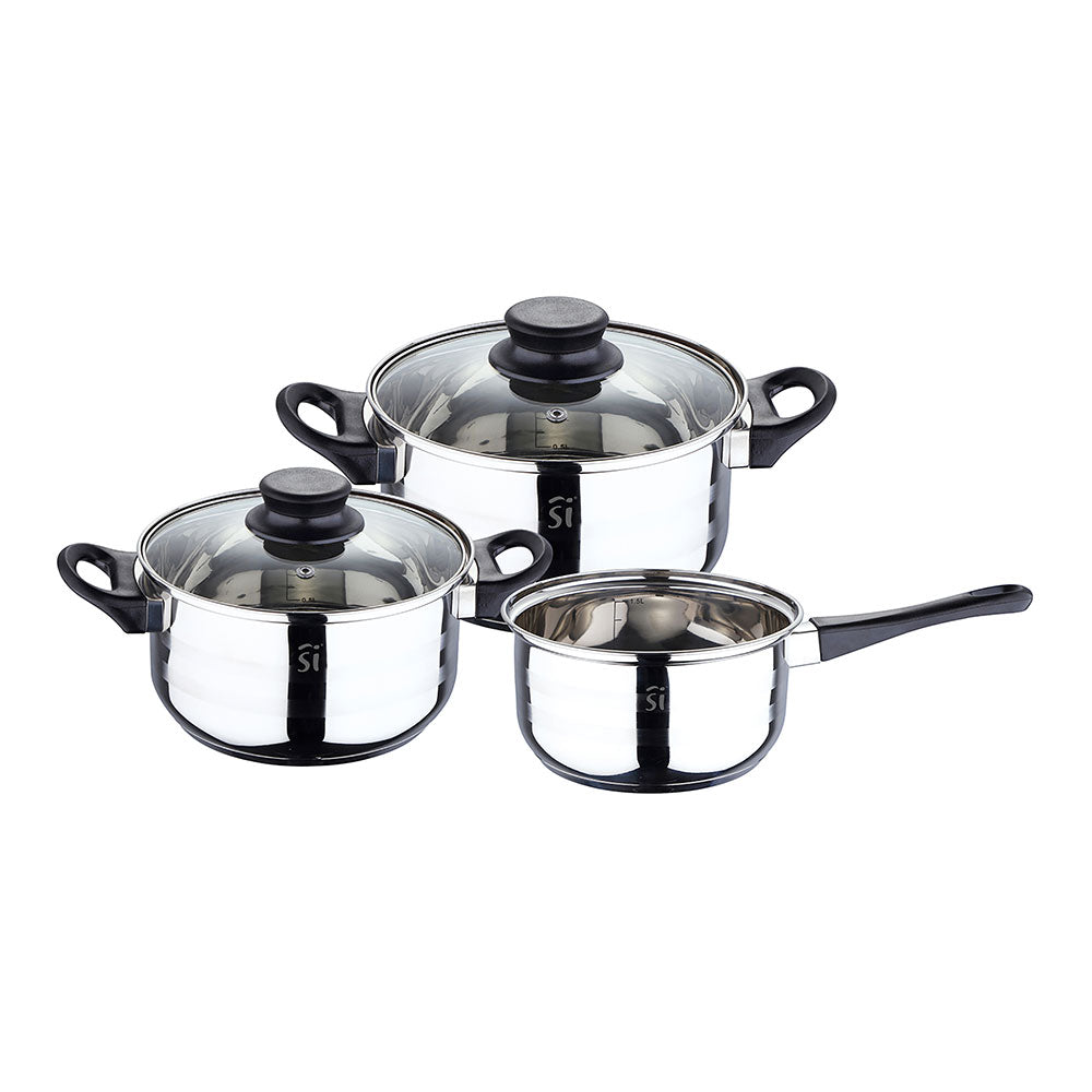 Trem de cozinha de 5 peÃ§as inox ind toledo sg-8050 san ignacio_0