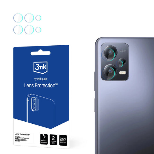 Camera Glass for Xiaomi Redmi Note 12 Pro+ / Note 12 Pro 7H for 3mk Series Lens Protection Lens_0
