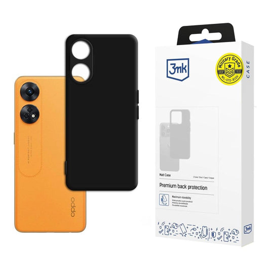 Oppo Reno 8T 4G - 3mk Matt Case black_0