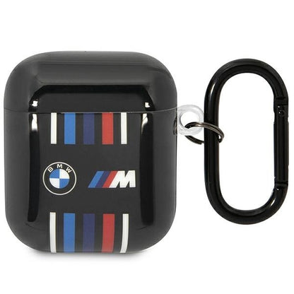 BMW BMA222SWTK AirPods 1/2 cover black/black Multiple Colored Lines_0