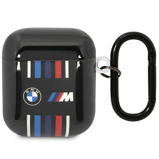 BMW BMA222SWTK AirPods 1/2 cover black/black Multiple Colored Lines_0