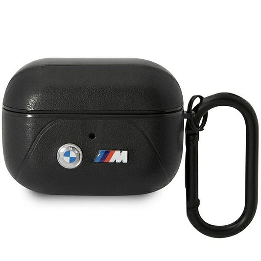 BMW BMAP22PVTK AirPods Pro cover black/black Leather Curved Line_0