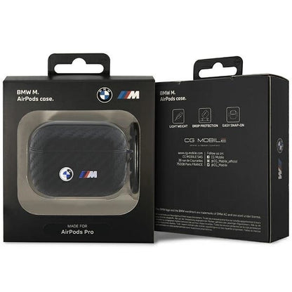BMW BMAPWMPUCA2 AirPods Pro cover black/black Carbon Double Metal Logo_2